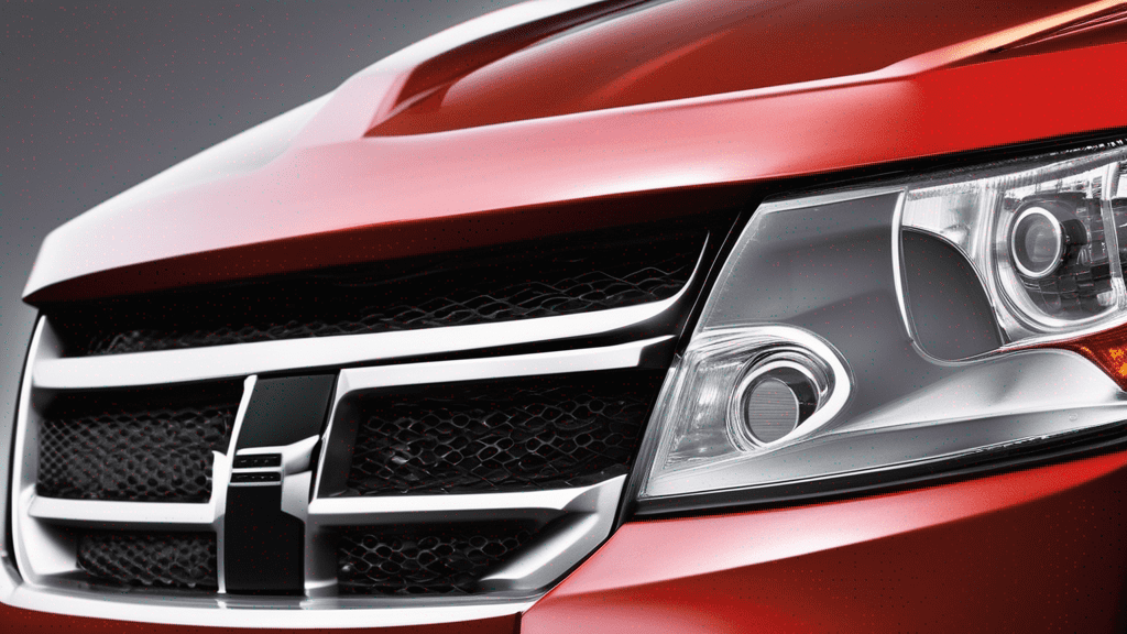 Silver 2011 Dodge Journey with info tags pointing to features